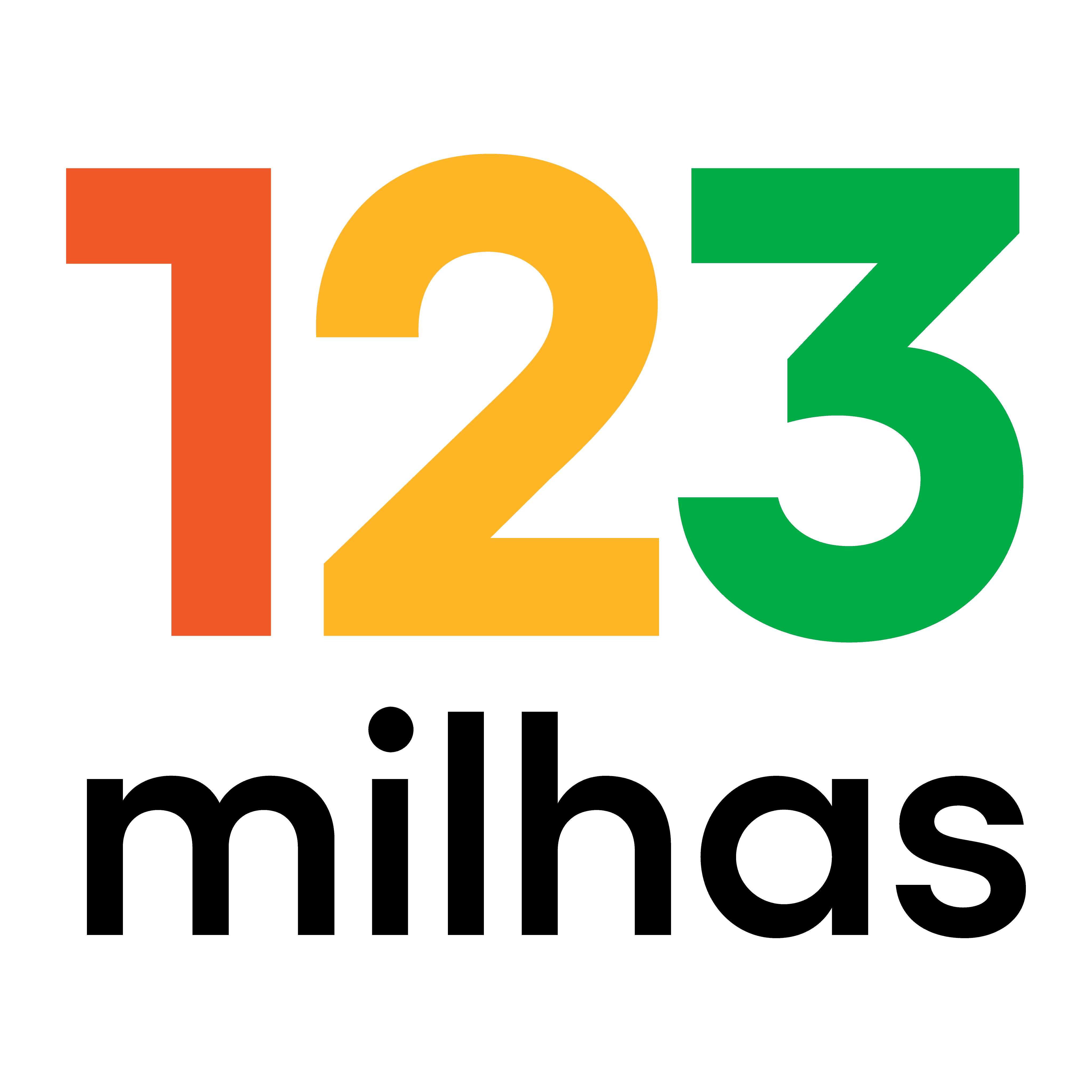 logotipo 123 milhas