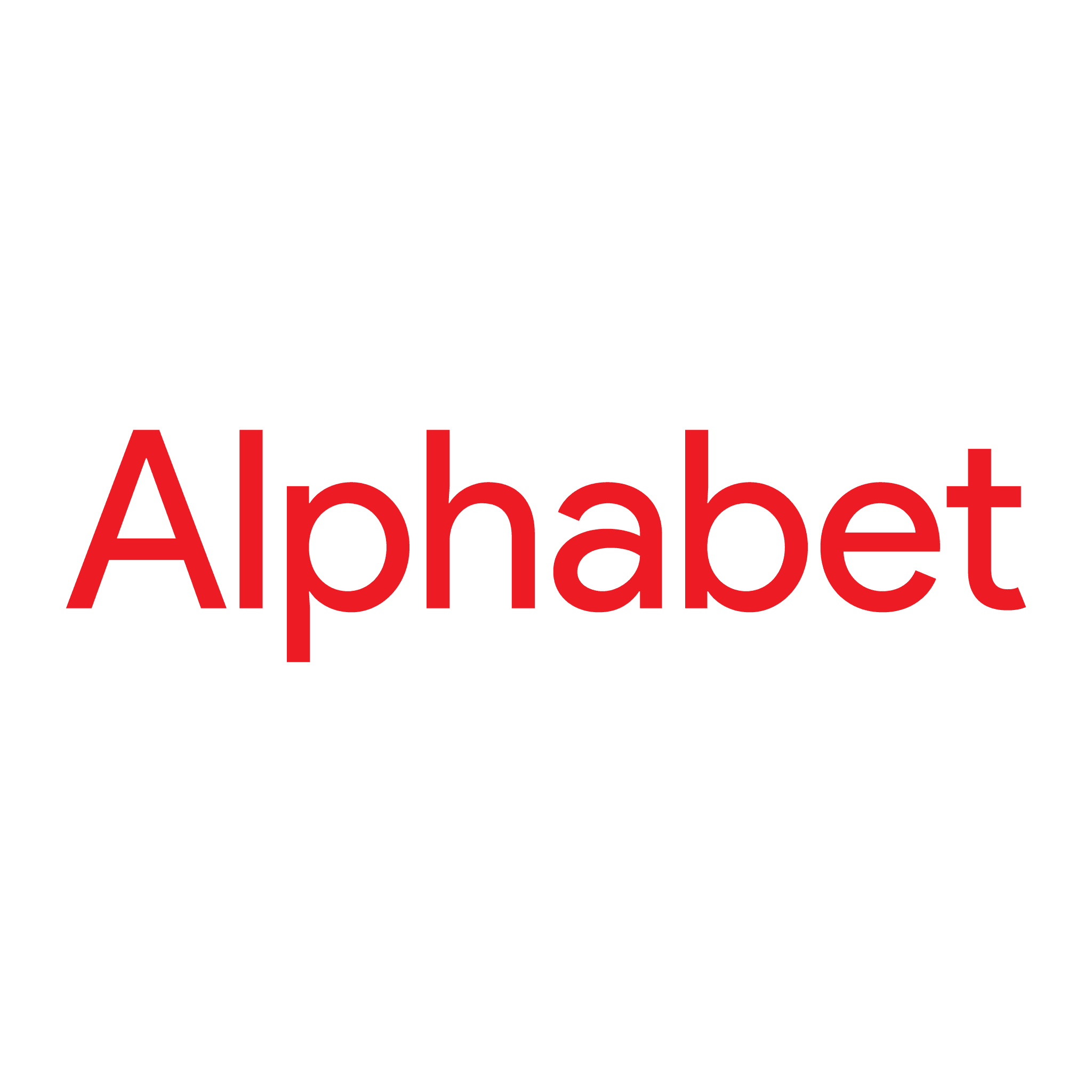 logomarca alphabet