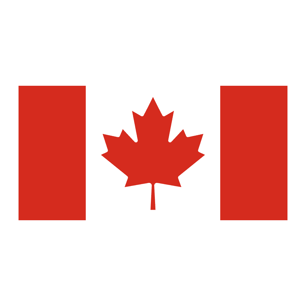 vetor bandeira do canada