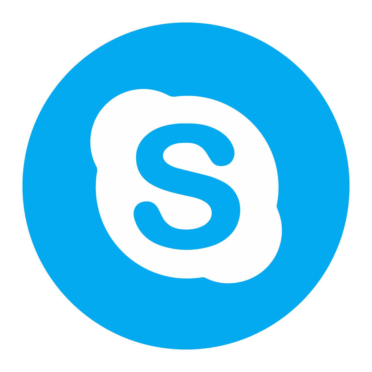 Logo do Skype em PNG.