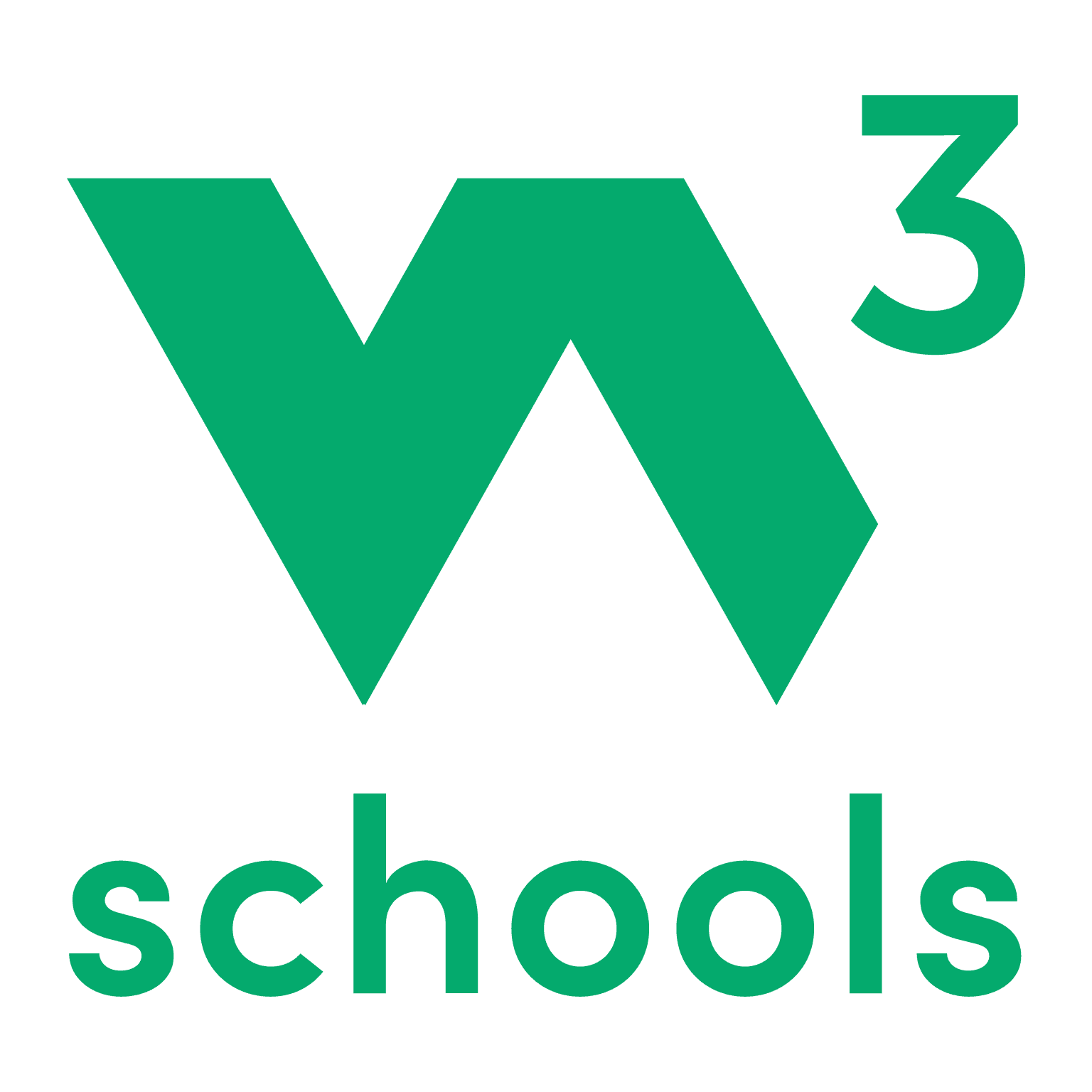 school website html code w3schools