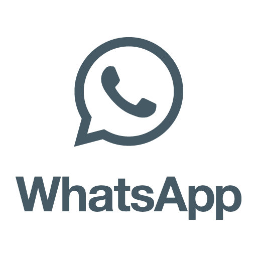 whatsapp logo preto escuro 512x512