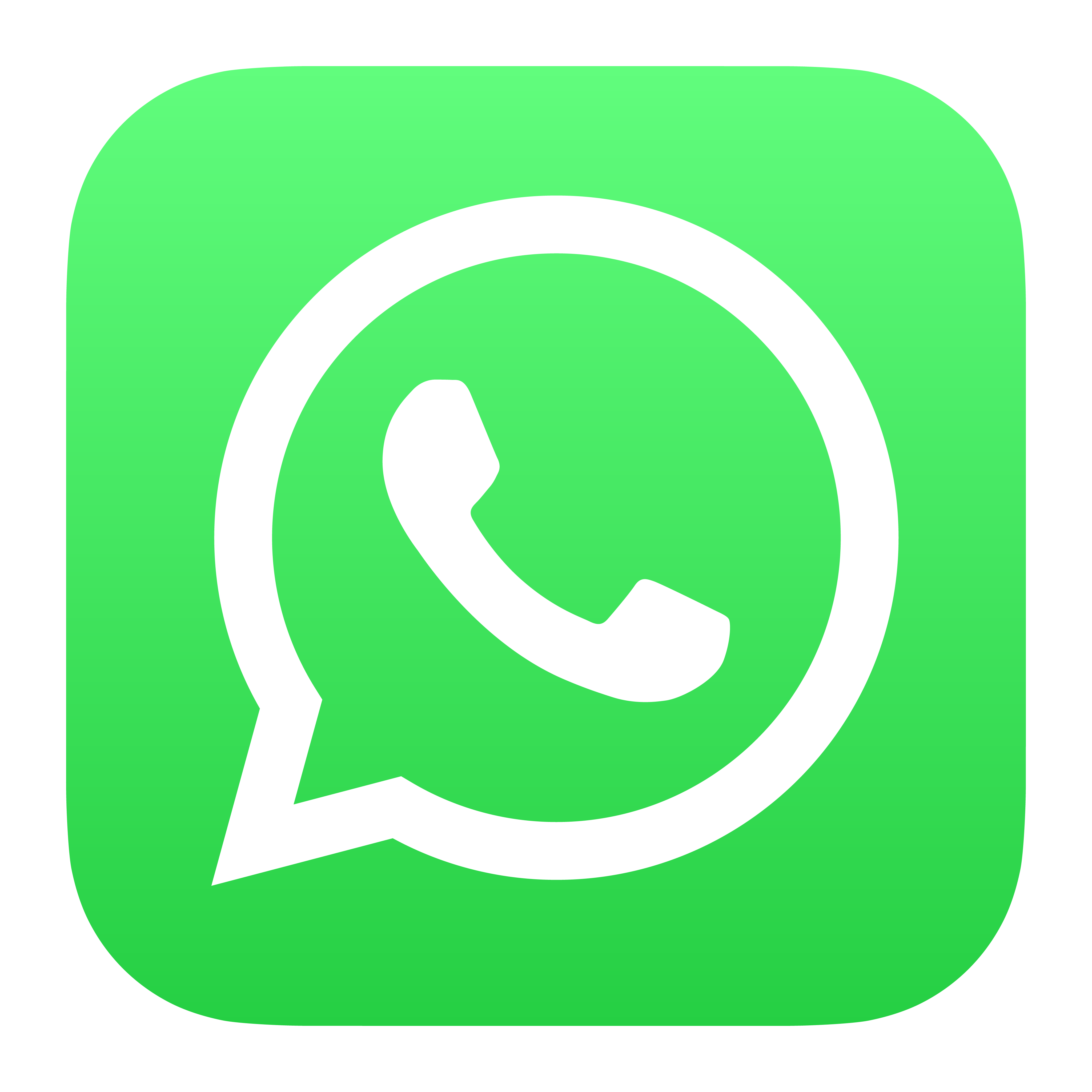 Logo Whatsapp Verde Icone Ios Android 4096 