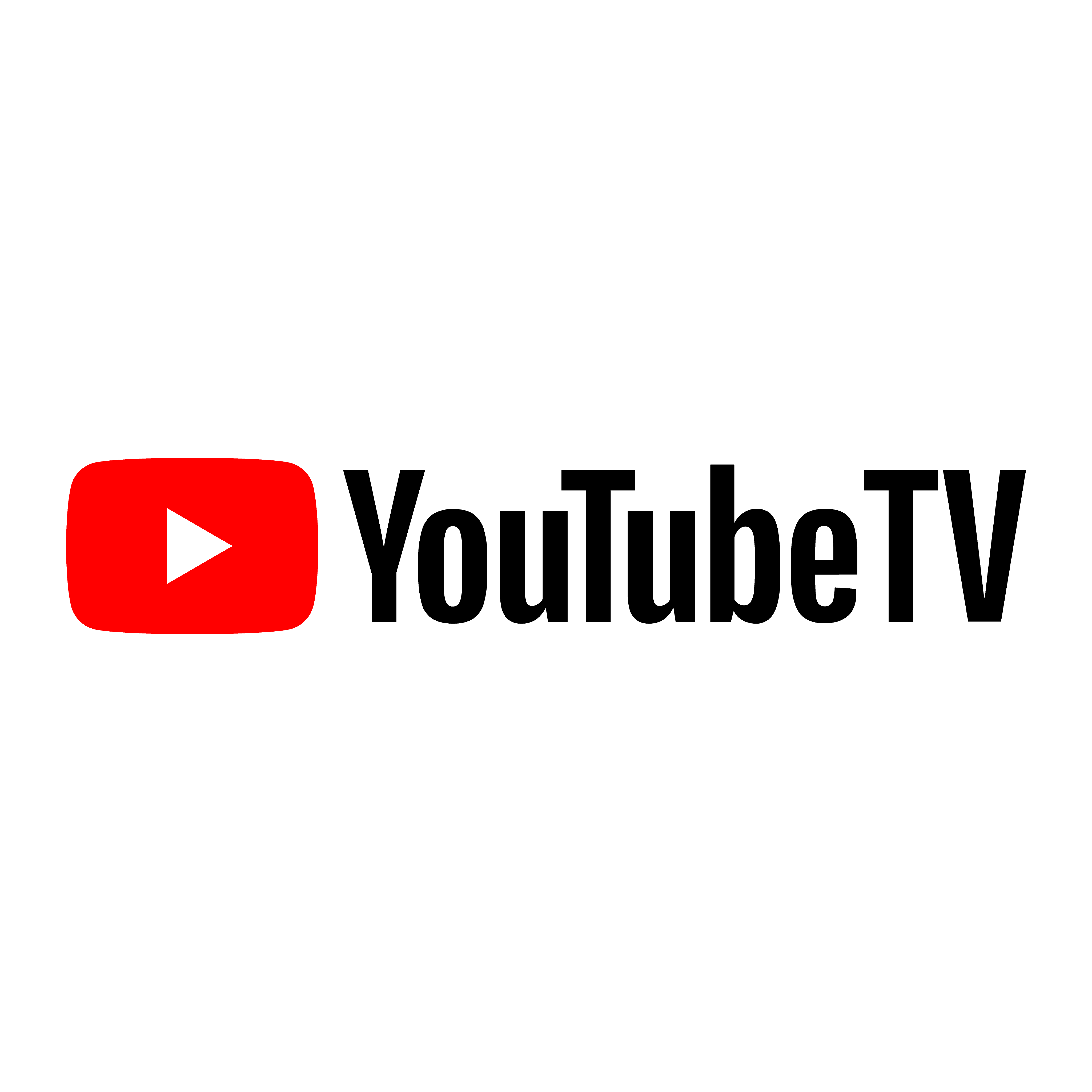 logomarca youtube tv