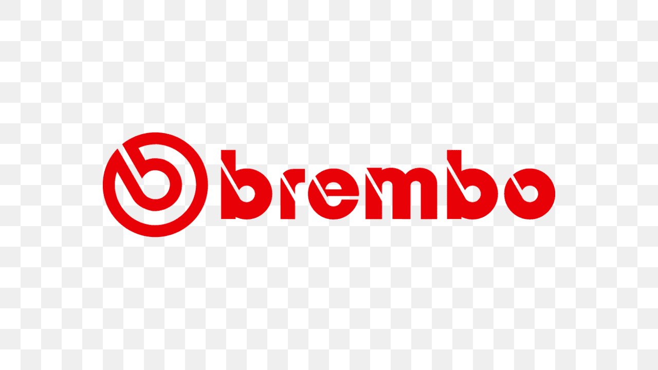 Autocollants Décoratifs Brembo Blanc 10cm - Lot De 2 Pièces - Personnalisation Outils Et équipements - Application Facile